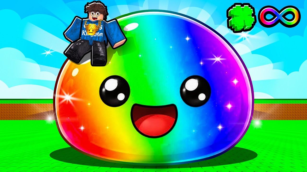 I Bought MAX LUCK in SLIME RNG and Got This.. background
