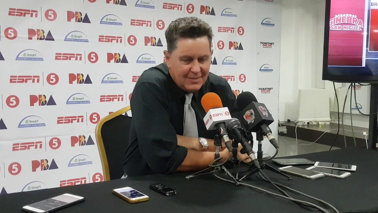 Post-Game: 2018 PBA Governors Cup - Coach Tim Cone