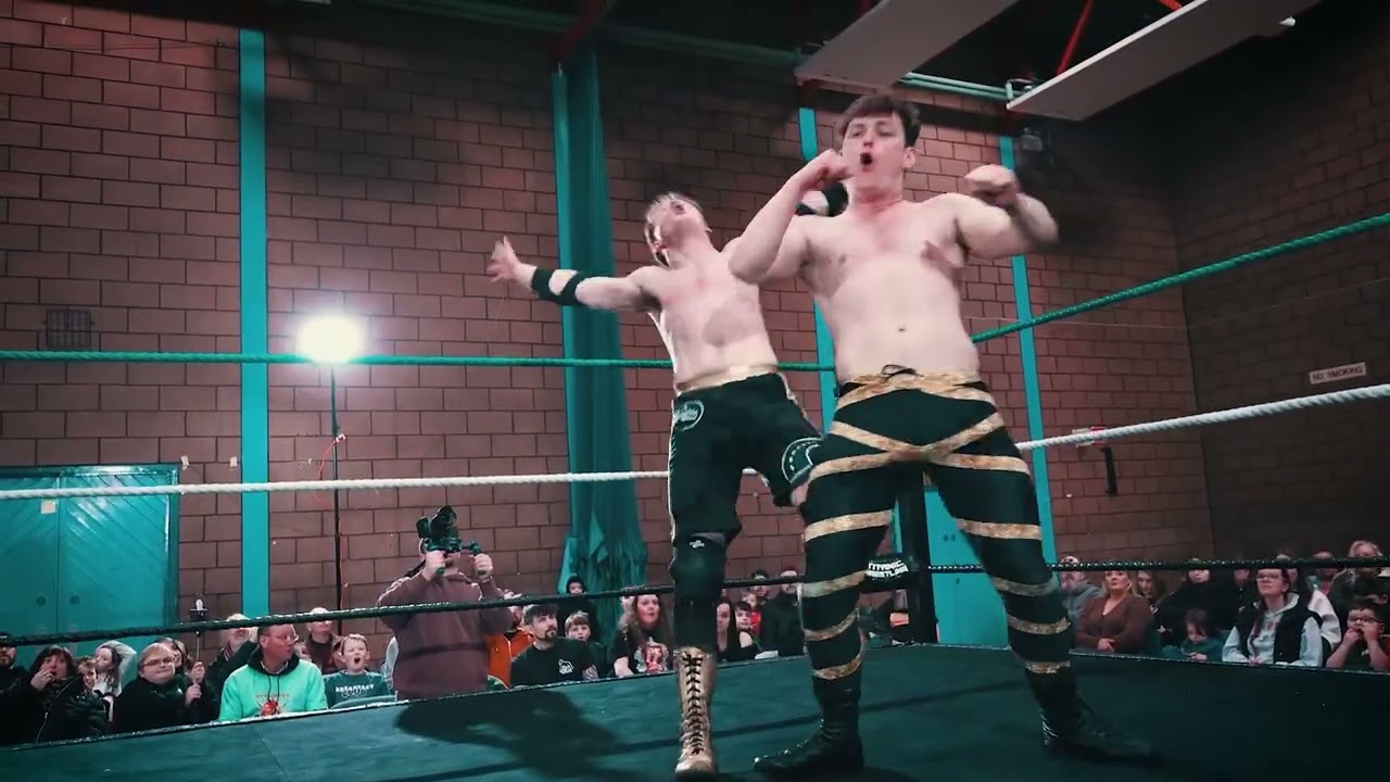 Full Match - Lucas Loyd Barr Vs The Wanderer - Titanic Wrestling background