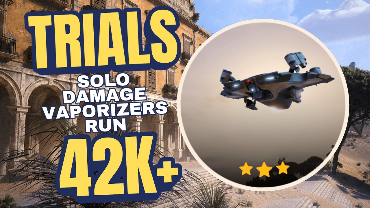 Solo Damage Vaporizers Trials Run 42K+ | ARC Raiders background