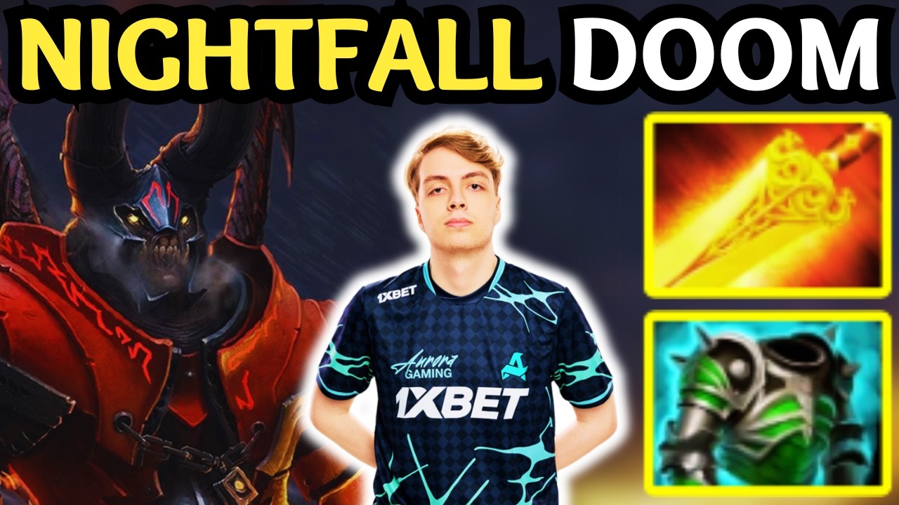 ๐ฅ Nightfall DOOM Carry GOD โ INSANE Doom EXECUTION ๐ฅ Dota 2 Gameplay