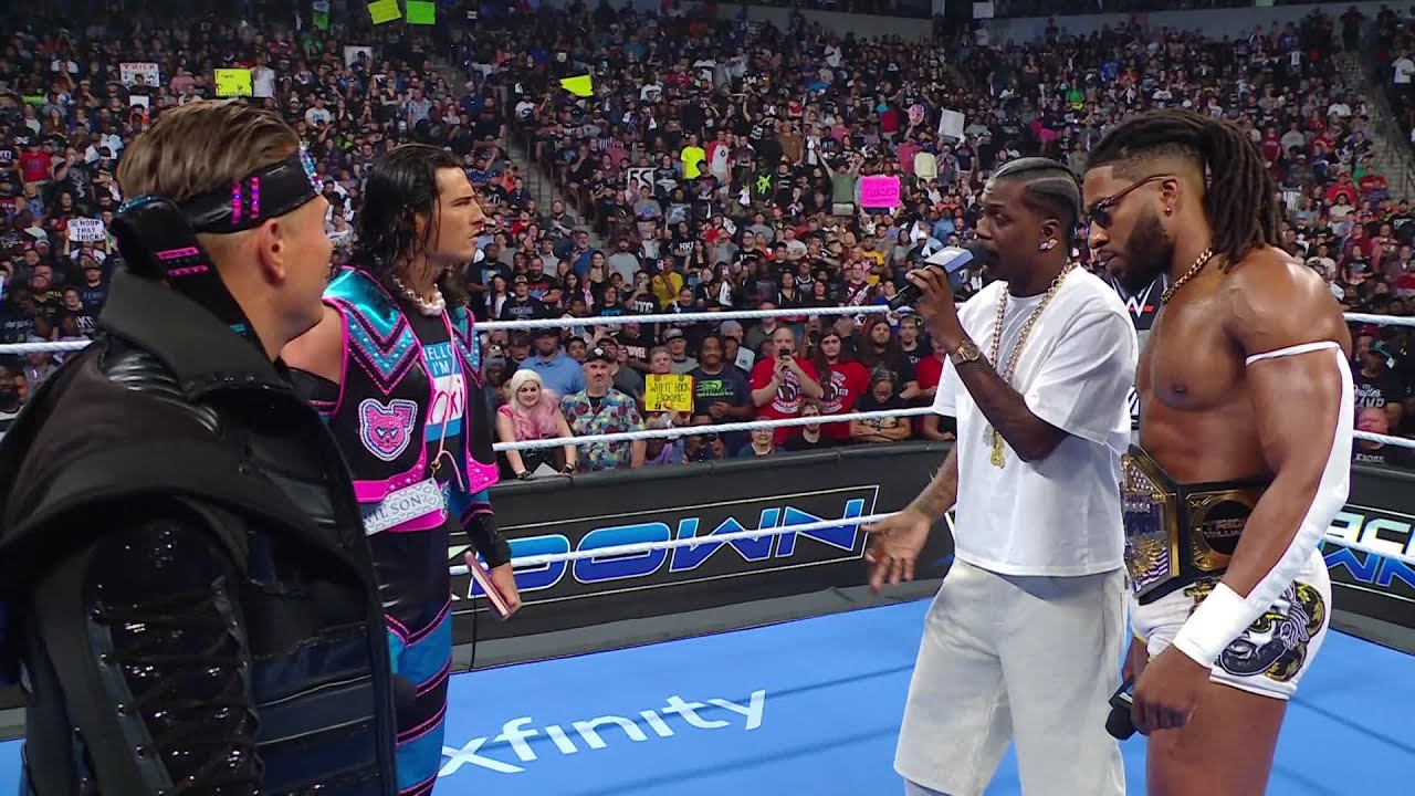 The Miz crashes Trick Williams’ homecoming: SmackDown highlights, May 15, 2026 background