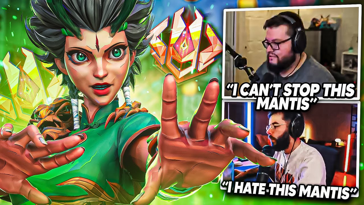 Streamers React to Rank 1 DPS Mantis (Top 500 Marvel Rivals) background
