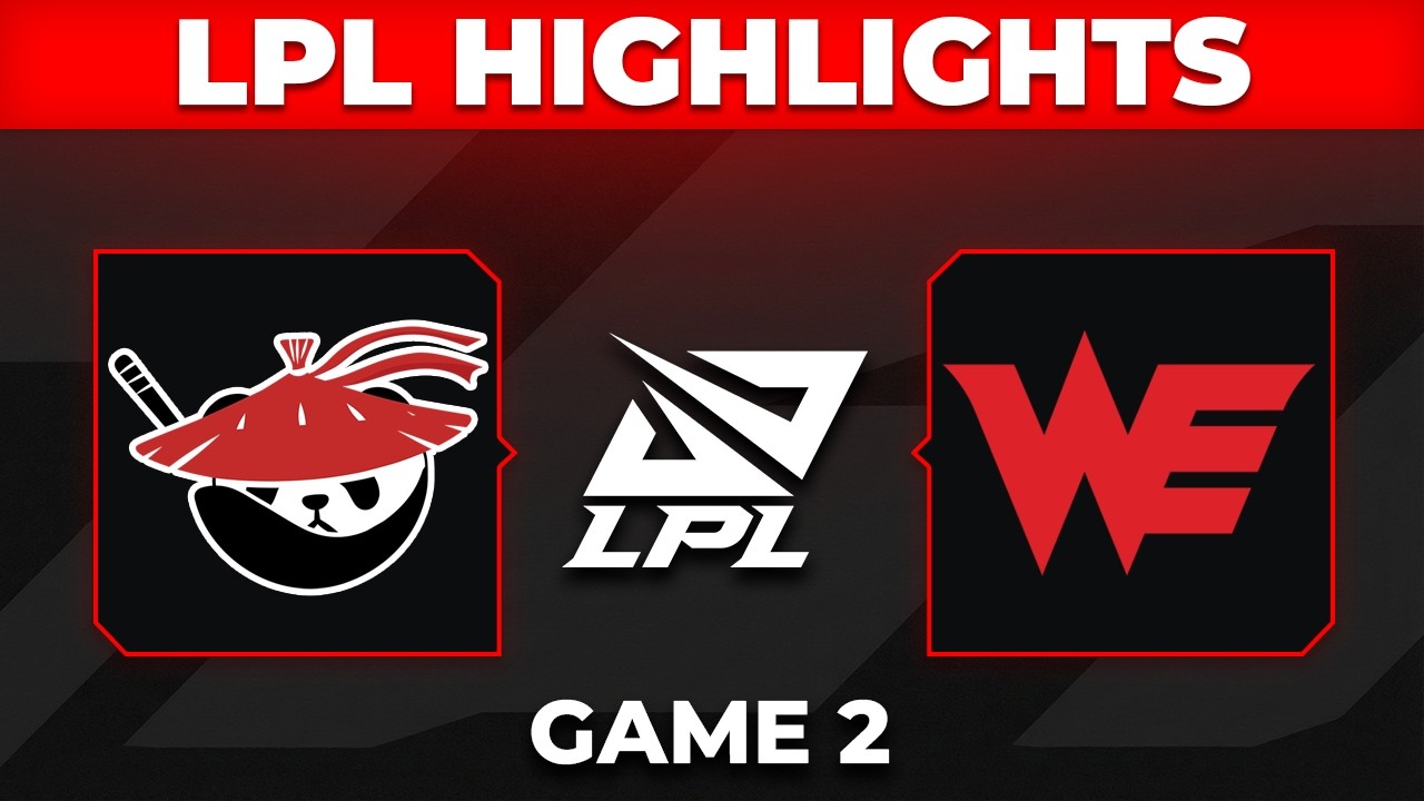 AL vs WE Highlights Game 2 | LPL 2026 Split 2 | Anyone's Legend vs Team WE background