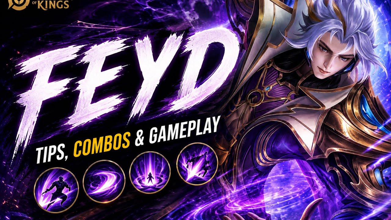 Feyd Gameplay & Tips | Honor of Kings background