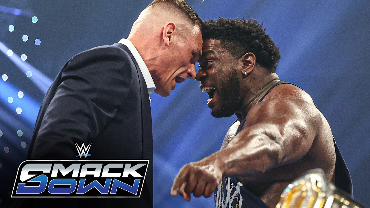 FULL SEGMENT: Royce Keys ruins Gunther’s contract signing with Cody Rhodes: SmackDown, May 15, 2026 background