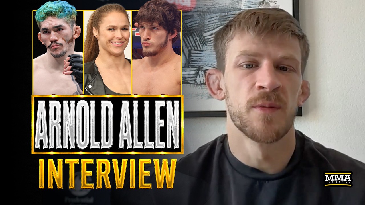 Arnold Allen RIPS Ronda Rousey, Says He's 'Pissed Off' Ahead Of UFC Vegas 117 Headliner