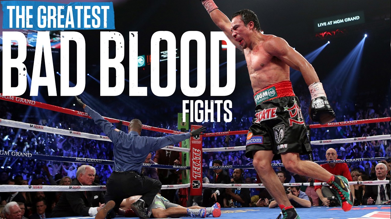 The 10 Most HEATED Bad Blood Fights In Boxing History background