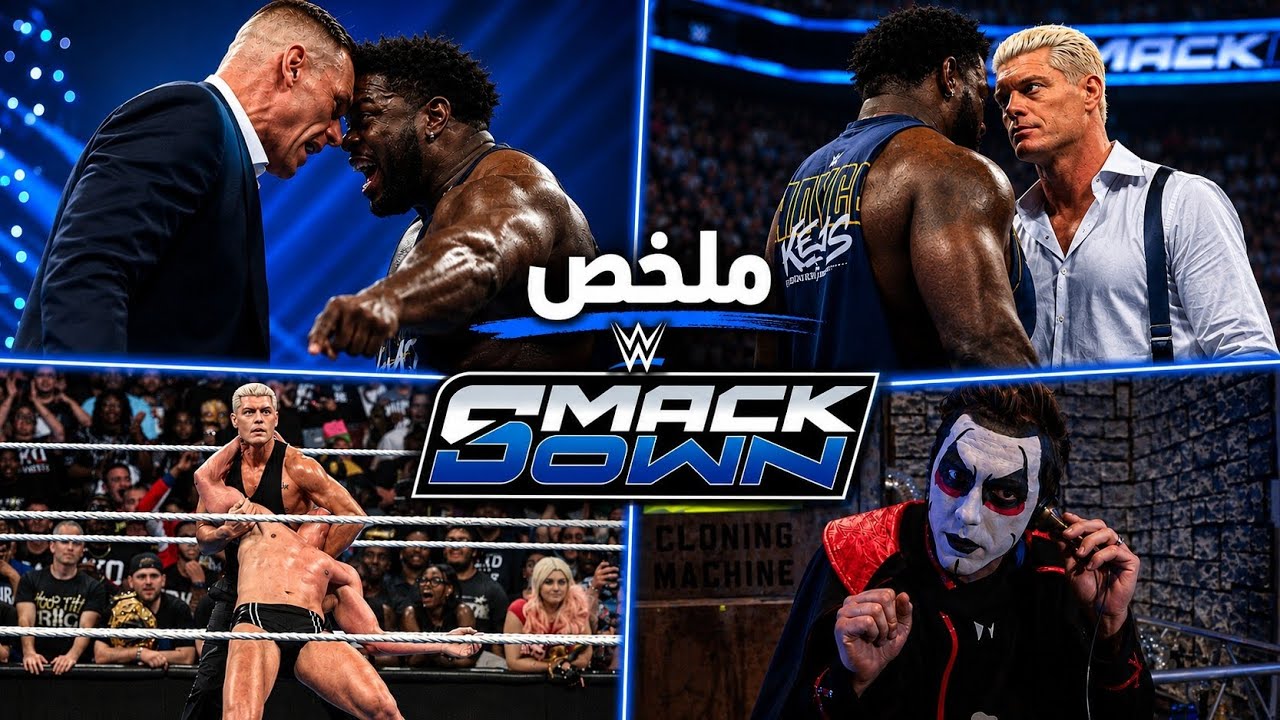 النجوم موجودة… المتعة مفقودة | ملخص عرض الضحك سماكداون .. هل انتهي عصر سماكداون داخل wwe‼️