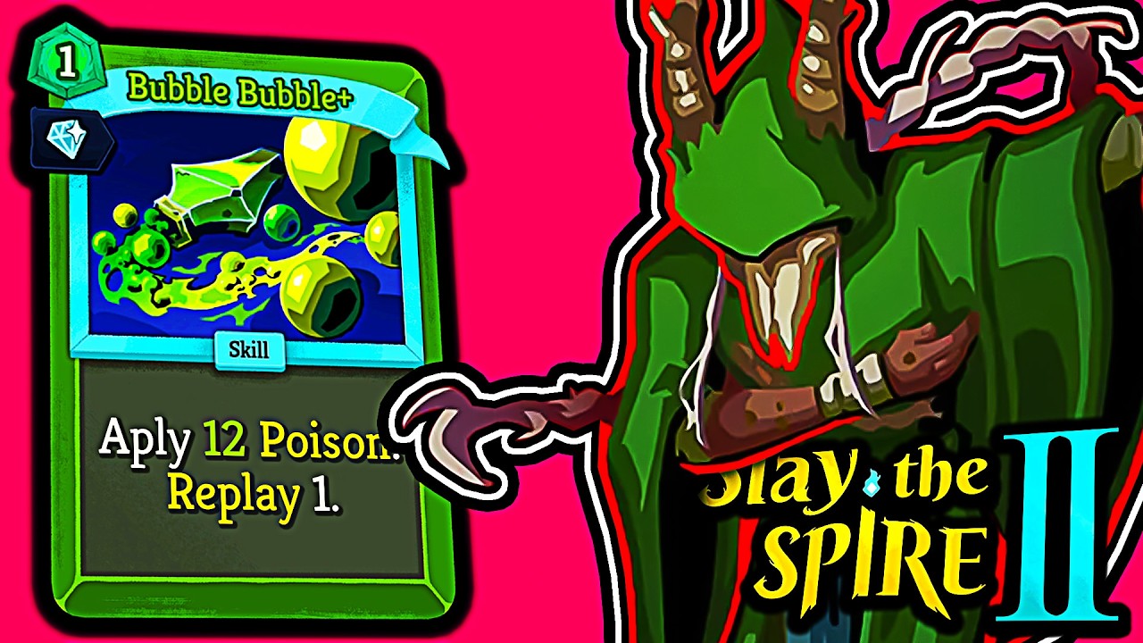 This 1 Poison Card Carried An Entire A10 Run In SLAY THE SPIRE 2