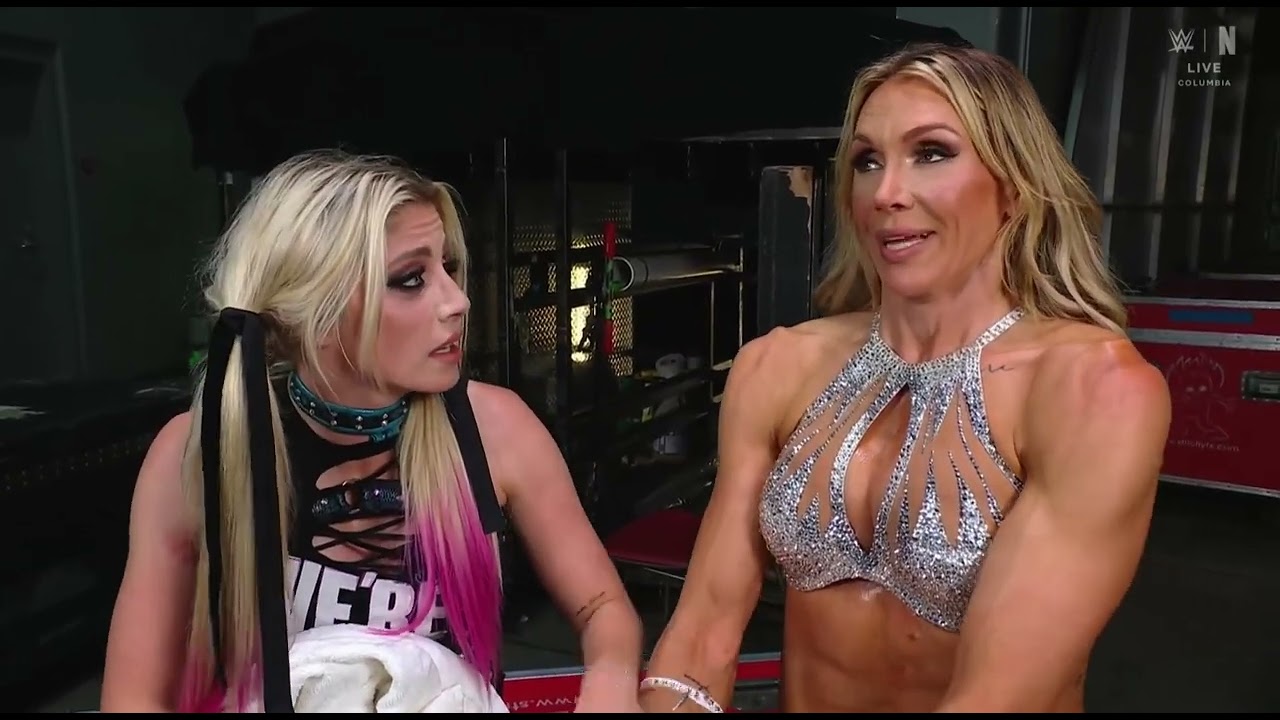 Charlotte Flair & Alexa Bliss Backstage: Smackdown May 15 2026