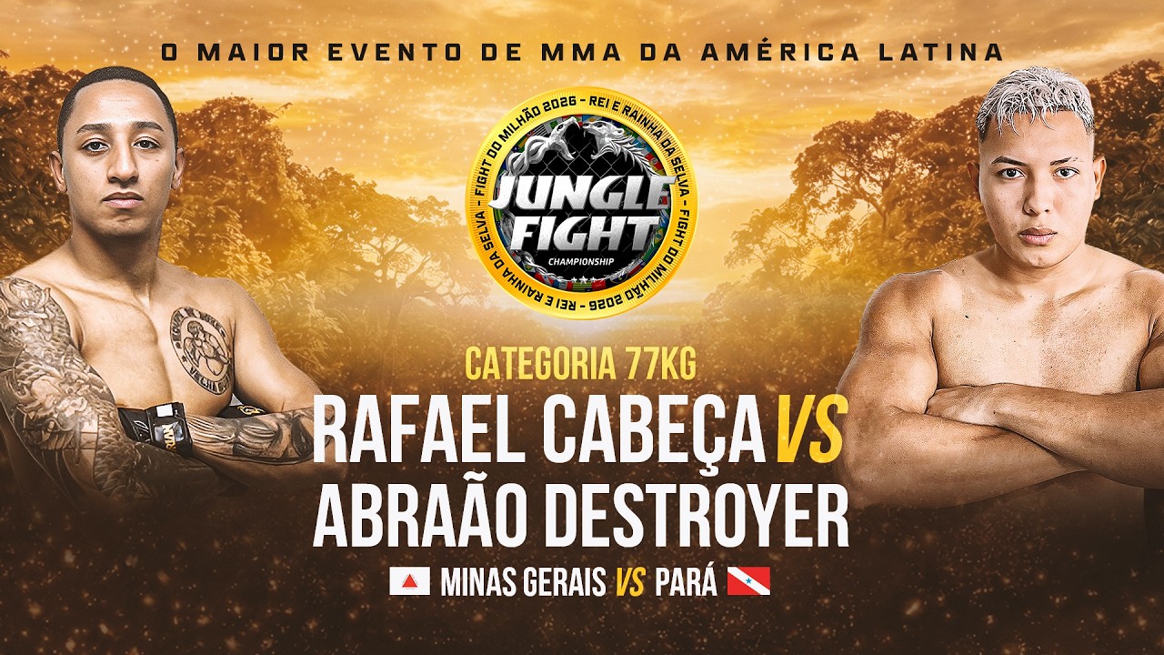 JUNGLE FIGHT 149 l RAFAEL CABEÇA X ABRAÃO DESTROYER
