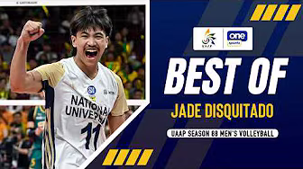 Jade Disquitado STEADY FORCE đŸ for NU | UAAP SEASON 88 MENâS VOLLEYBALL | HIGHLIGHTS background