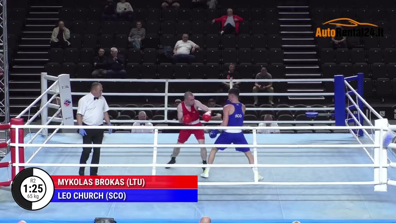 Leo Church (SCO) vs. Mykolas Brokas (LTU) Algirdas Šocikas 2026 (65kg)