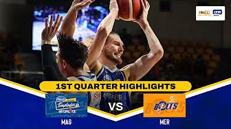 MAGNOLIA vs MERALCO | 1ST QUARTER HIGHLIGHTS | PBA SEASON 50 COMMISSIONER’S CUP background