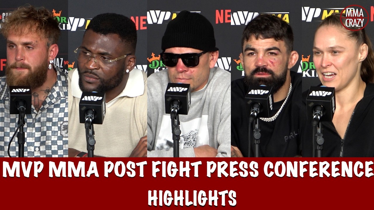 MVP MMA Post Fight Press Conference Highlights background