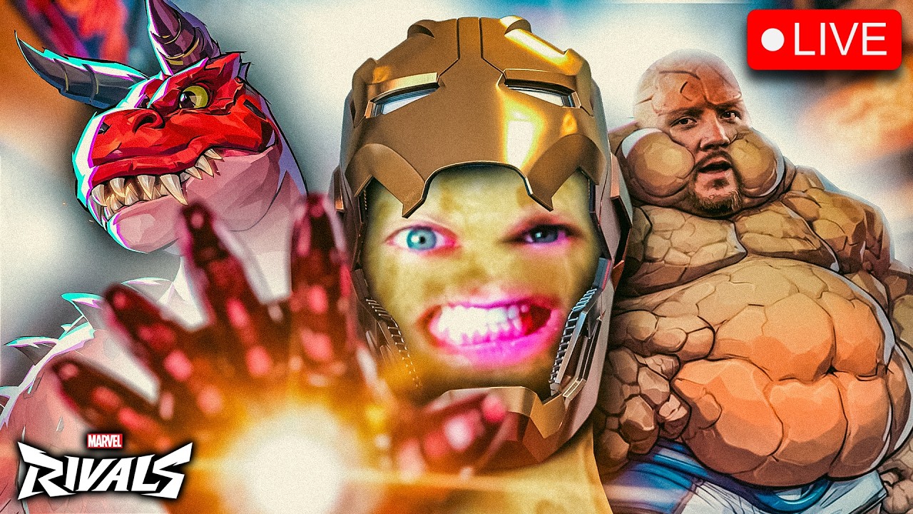 ЁЯФ┤LIVE | !Marvel Rivals Season 8 | w/ TimTheTatMan | #MarvelRivalsDino #ad | #BUNGULATE background