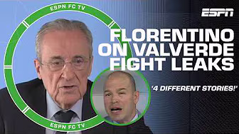 ‘FOUR DIFFERENT STORIES!’ Ale reacts to Florentino's comments on Valverde-Tchouameni fight | ESPN FC