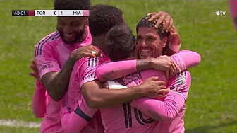 Rodrigo De Paul Free Kick GOAL for Inter Miami is a BANGER off the rebound!