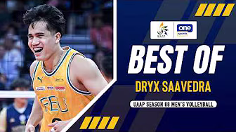 Dryx Saavedra SHOWS UP BIG đ for FEU | UAAP SEASON 88 MENâS VOLLEYBALL | HIGHLIGHTS background
