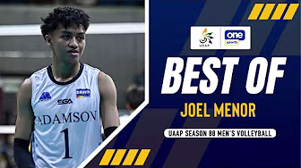 Joel Menor’s EPIC PLAYS FOR ADAMSON | UAAP SEASON 88 MEN’S VOLLEYBALL TOURNAMENT