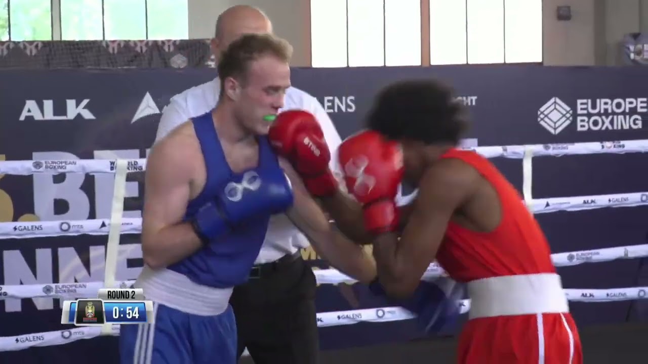 Luis Enrique Vinent (CUB) vs. Ivan Zavadskyi (UKR) Belgrade Winner Tournament 2026 QF's (60kg) background