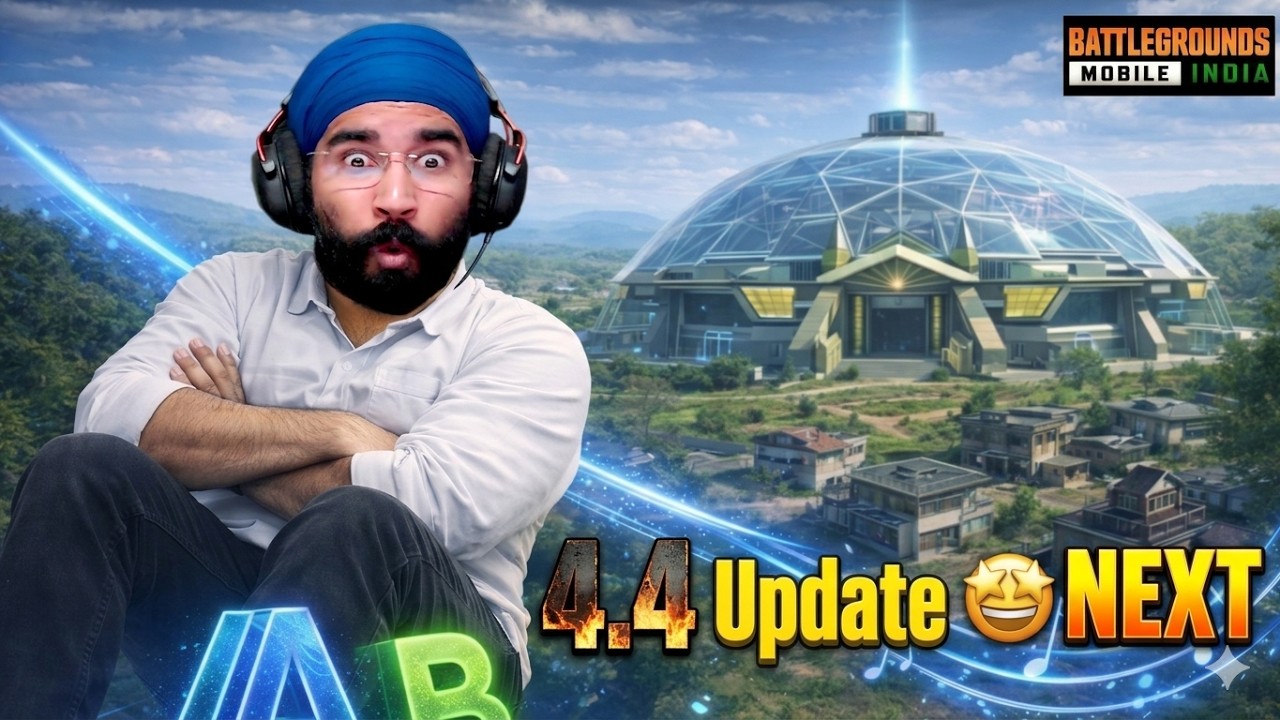 BGMI LIVE : 4.4 UPDATE 🤩| PUBG