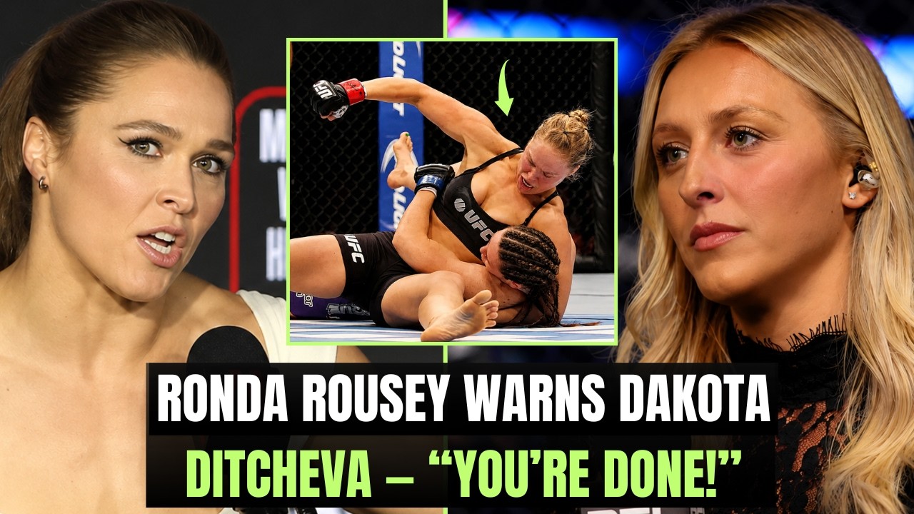 Ronda Rousey Drops BRUTAL Message for Dakota Ditcheva — “YOUR ERA ENDS NOW!”