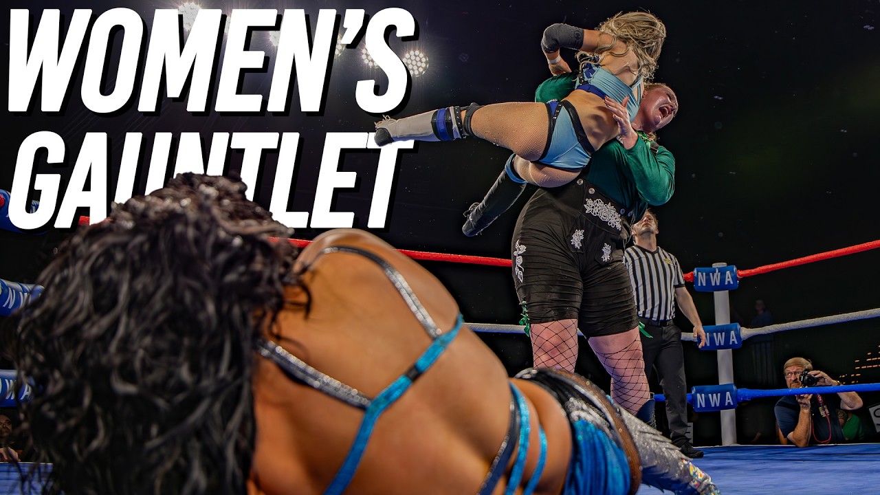 Women's Gauntlet Match | Into the Fire background