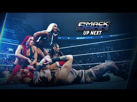 Charlexa Interrupt Jade Cargill, Mia Yim & B-Fab background