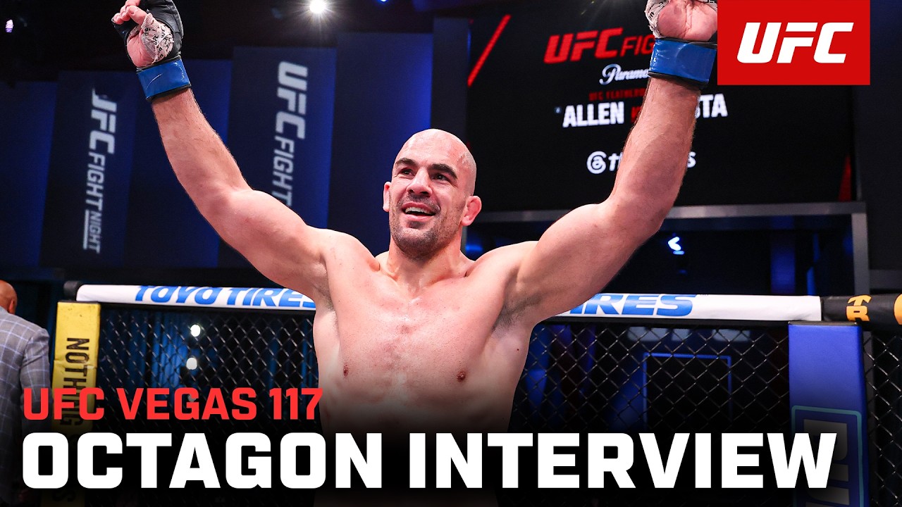Ivan Erslan Octagon Interview | UFC Vegas 117 background