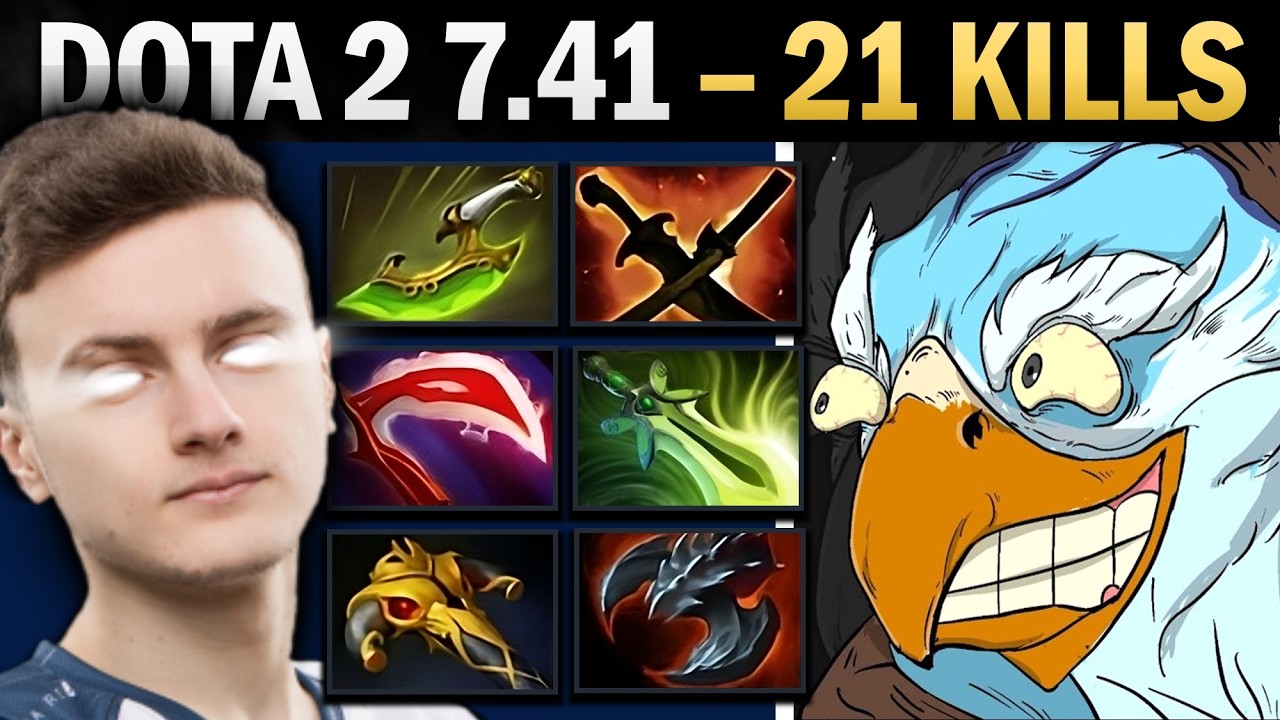 Kez Dota 2 7.41 with Butterfly and Desolator - Dota 2 Gameplay