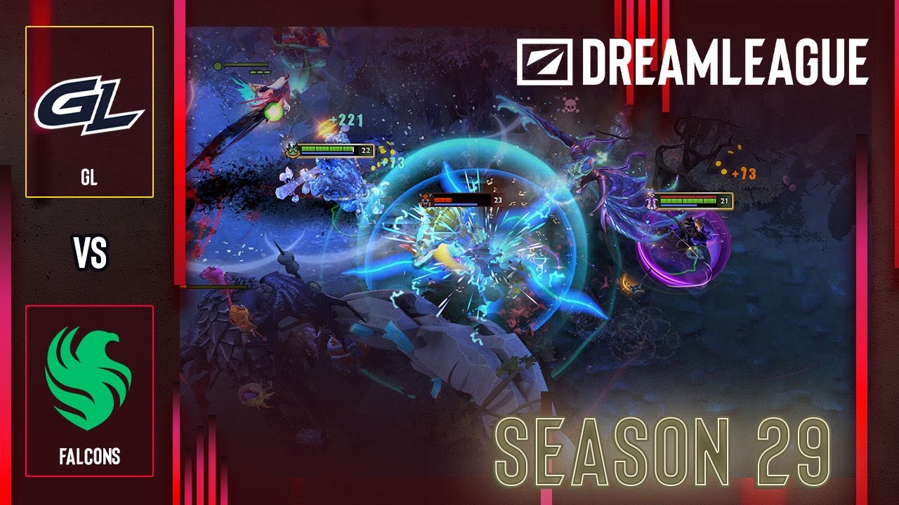 FALCONS vs GAMERLEGION - HIGHLIGHTS - DreamLeague S29 background