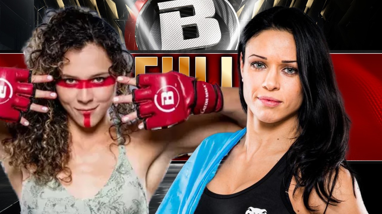 BRUTAL FLYWEIGHT FIGHT! | Alejandra Lara v Lena Ovchynnikova | Full Fight | Bellator 190 background