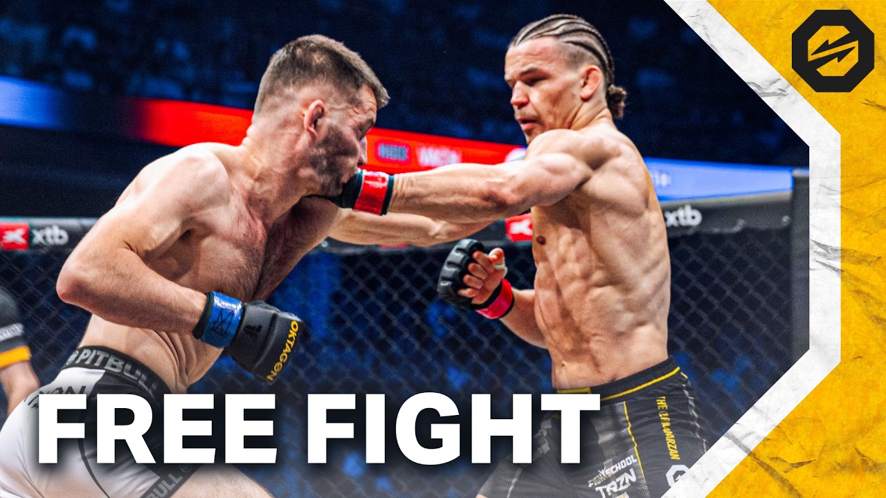 Quick KO! π₯ VACH vs. SMITH | FREE FIGHT | OKTAGON 88 background