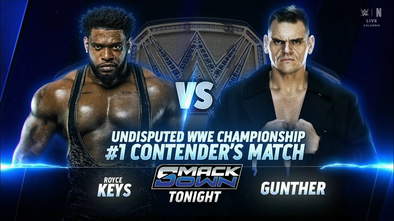 Royce Keys vs Gunther | SmackDown May 15, 2026 (Part 2) background