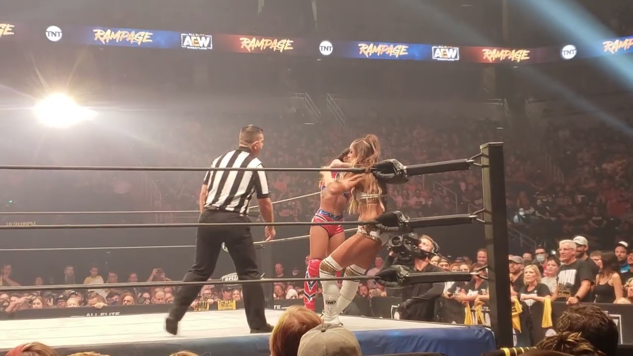 FULL MATCH: AEW Women’s Championship - Dr Britt Baker, DMD w/ Rebel vs Red Velvet 8-13-21 background