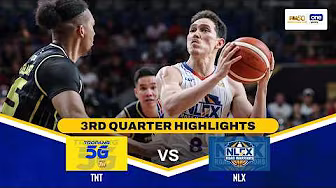 TNT vs NLEX | 3RD QUARTER HIGHLIGHTS | PBA SEASON 50 COMMISSIONER’S CUP QF