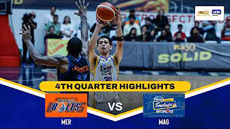 MERALCO vs MAGNOLIA | 4TH QUARTER HIGHLIGHTS | PBA SEASON 50 COMMISSIONER’S CUP QF