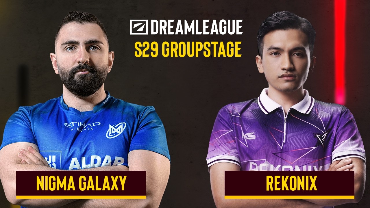 REKONIX vs Nigma Galaxy | DreamLeague S29 Dota 2 | Yudijustincase & Faiq