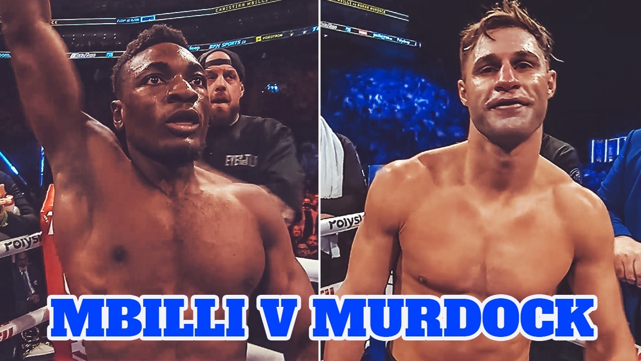 🔥 Christian Mbilli (Canada) vs Rohan Murdock (Australia) | Full Fight Highlights, Knockout, HD background
