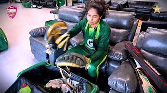 Whatโs in the Kit Bag? ๐ Ayesha Zafar takes us through her cricket gear ๐