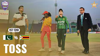 Toss | Pakistan Women vs Zimbabwe Women | Match 01 | T20I Series 2026 | M9H1K