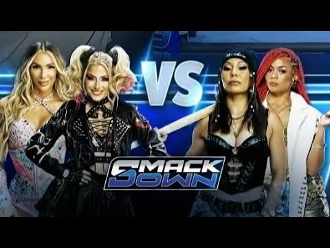 Charlotte Flair & Alexa Bliss vs B-Fab & Michin | SmackDown May 15, 2026 (Part 1) background