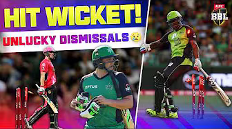 Every Hit Wicket Dismissal In The BBL 🫢