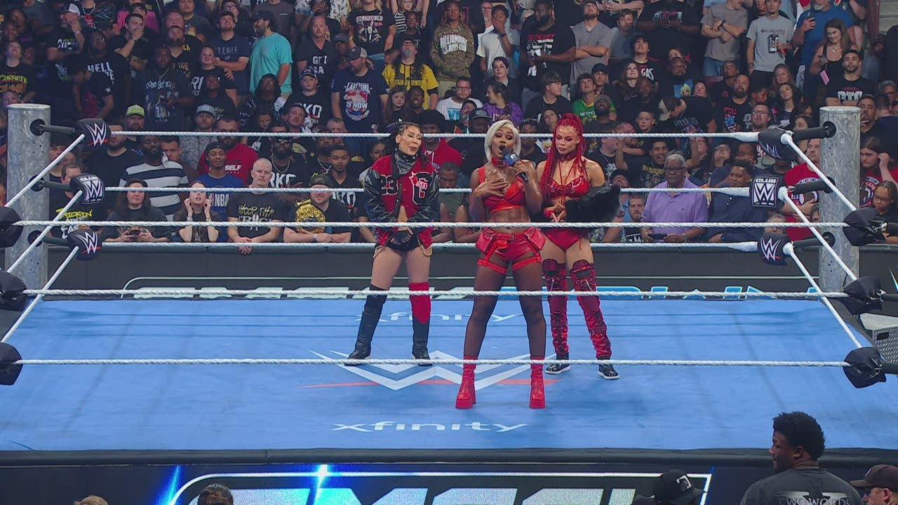 Charlotte Flair and Alexa Bliss interrupt Jade Cargill: SmackDown highlights, May 15, 2026