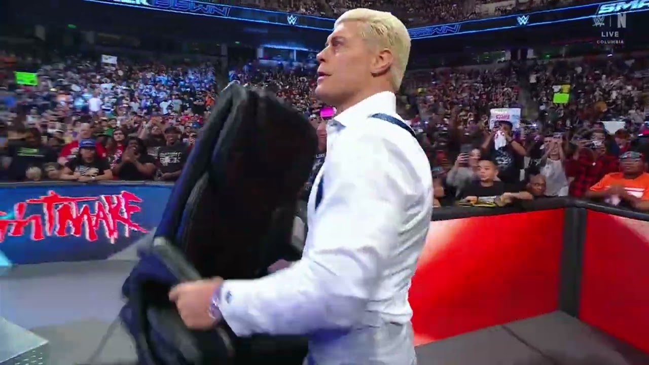 Cody Rhodes Prepares Contract Signing Setup Ahead of Gunther Showdown | SmackDown May 15, 2026 background