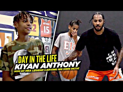 Kiyan Anthony "Day In The Life" | Son of Carmelo & La La Anthony Is Ready To Pave His Own Wave!