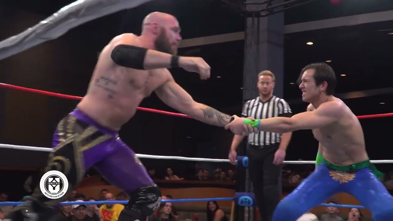 Aaron Rourke v Leo Sparrow | FULL MATCH | Gotham Wrestling 5.9.26 background