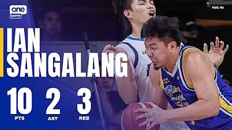 SANGALANG DELIVERS IN THE CLUTCH vs Meralco | PBA SEASON 50 COMMISSIONER’S CUP | HIGHLIGHTS